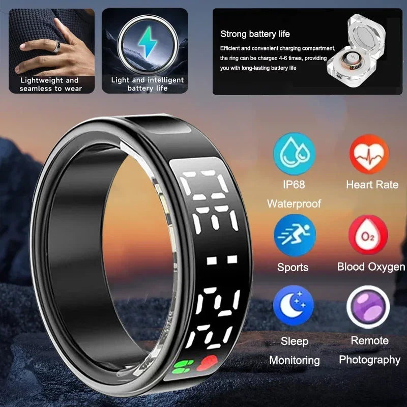 Smart Ring – Multifunctional Health & Fitness Tracker