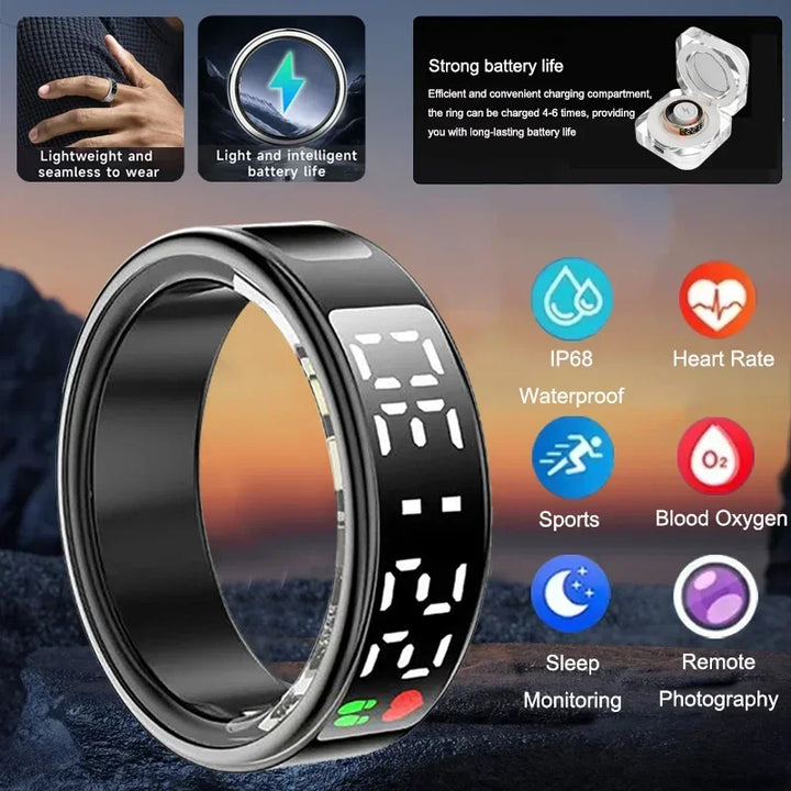 Smart Ring – Multifunctional Health & Fitness Tracker