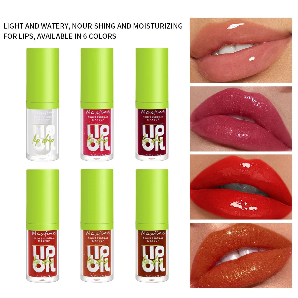 Waterproof Lip Gloss – Long-Lasting Moisturizing Liquid