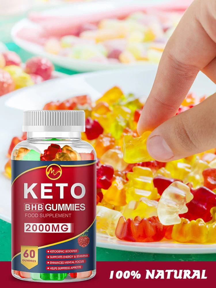 Keto Acv Gummies Help For Weight Loss Keto Gummy Supplement For Women And Men - Cleanse - Detox - Apple Cider Vinegar