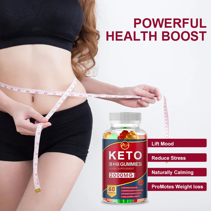 Keto Acv Gummies Help For Weight Loss Keto Gummy Supplement For Women And Men - Cleanse - Detox - Apple Cider Vinegar