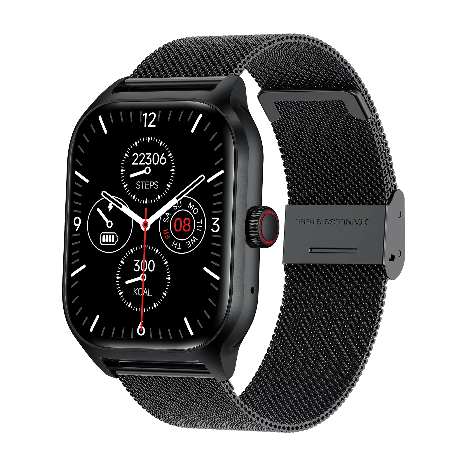 Smart Watch – Bluetooth Call, Music & Fitness Tracker