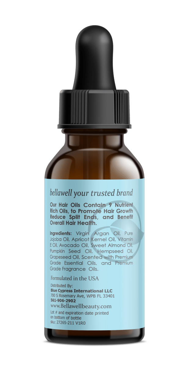 Bellawell Hair Care – Argan & 9 Essential Oils