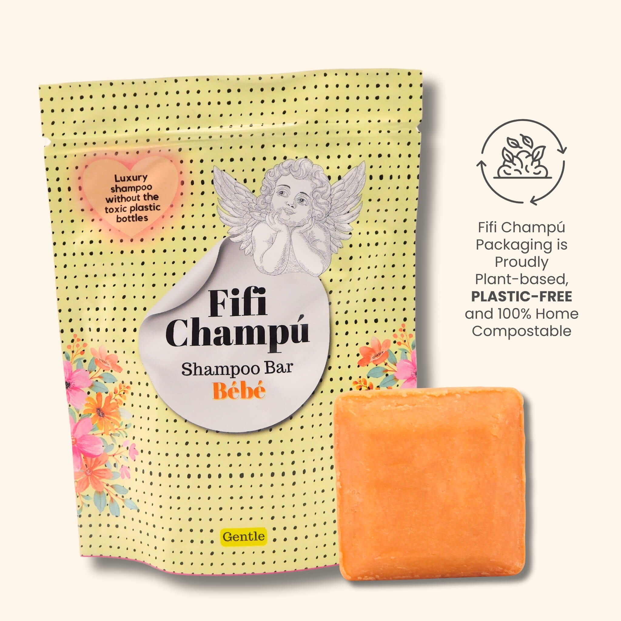 Bébé Shampoo Bar – Gentle Protein Care for Sensitive Hair