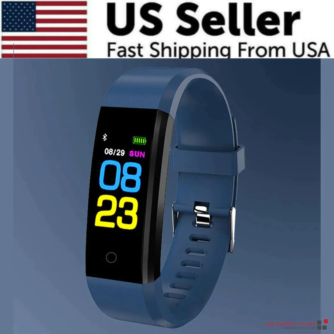 IP67 Waterproof Smart Watch – Fitness & Health Tracker