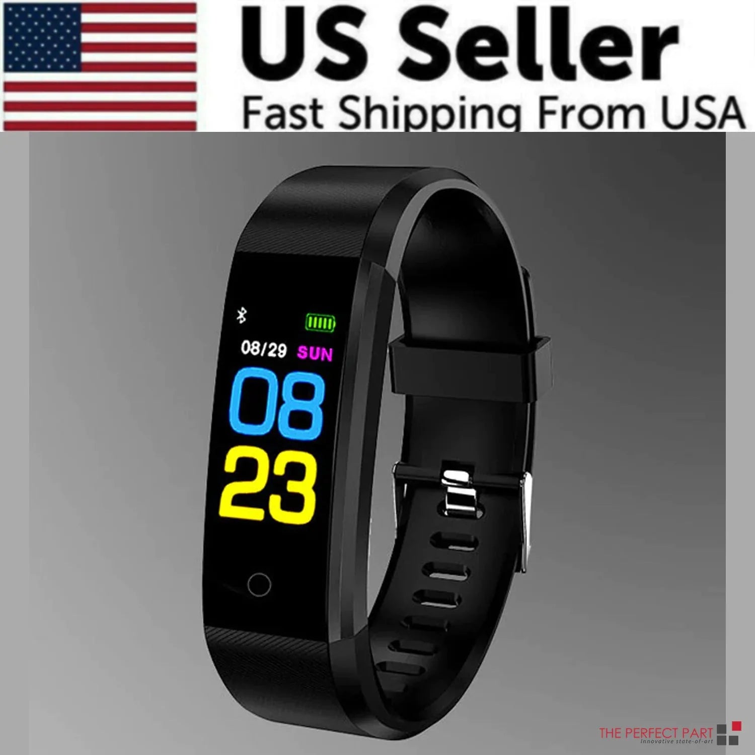 IP67 Waterproof Smart Watch – Fitness & Health Tracker