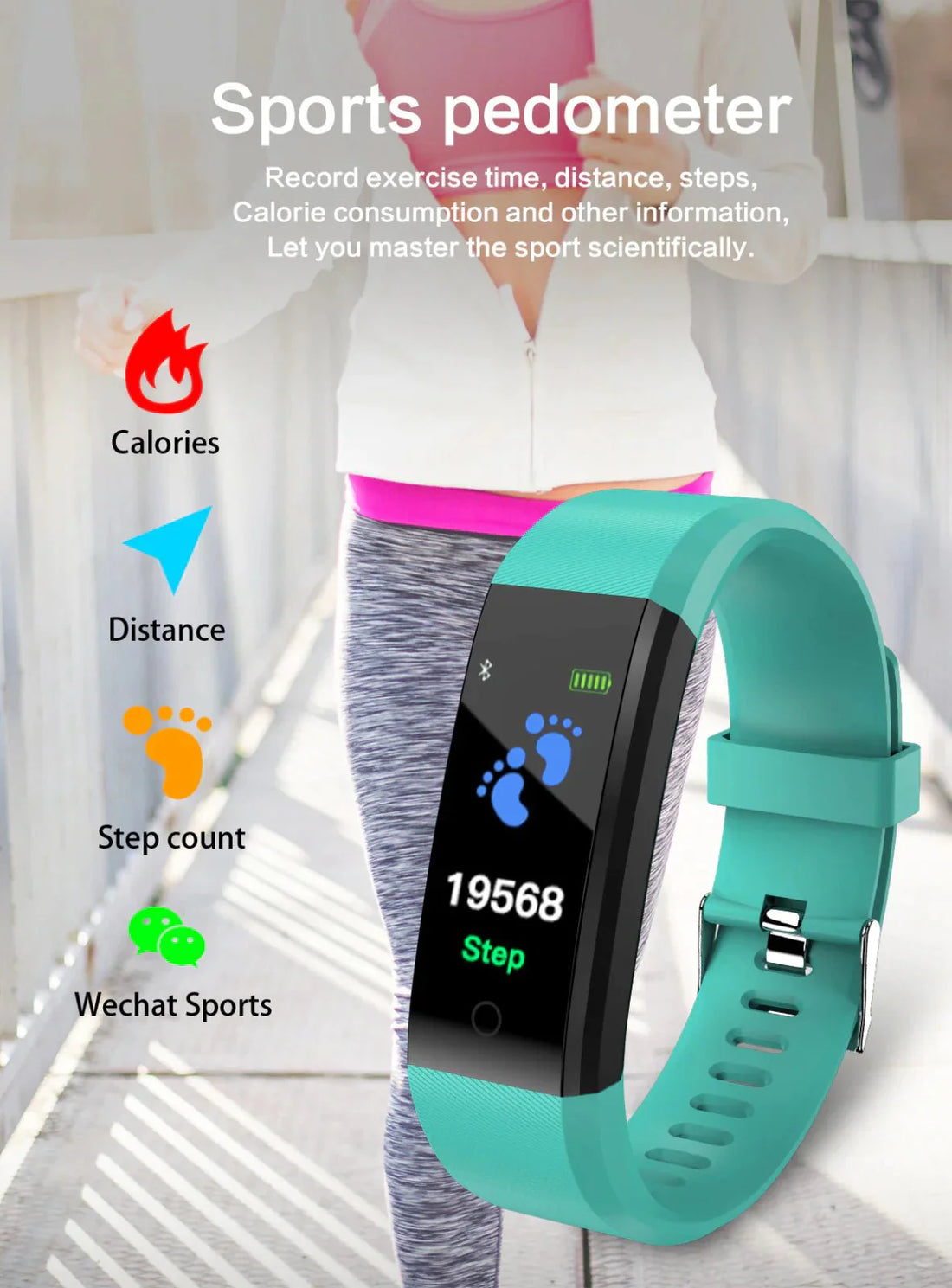 IP67 Waterproof Smart Watch – Fitness & Health Tracker