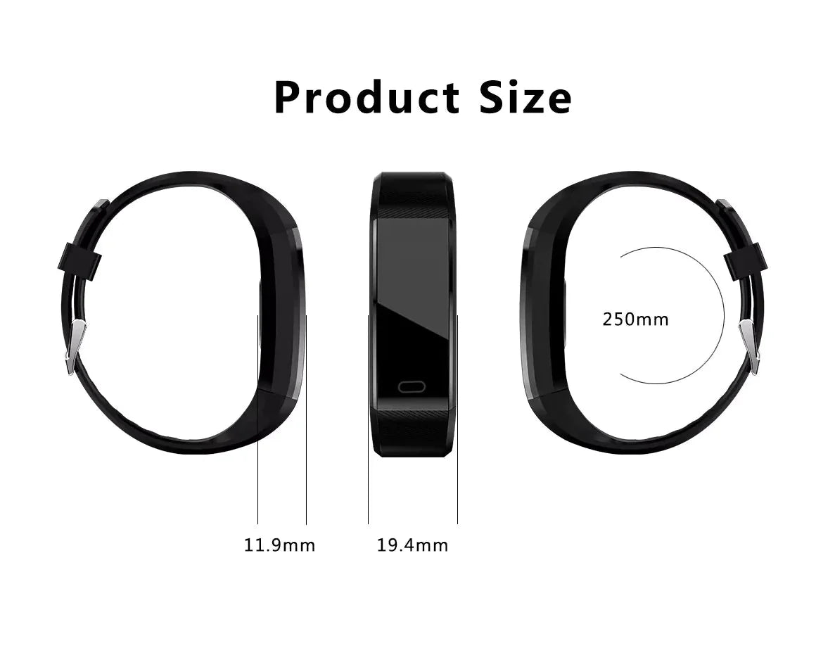 IP67 Waterproof Smart Watch – Fitness & Health Tracker