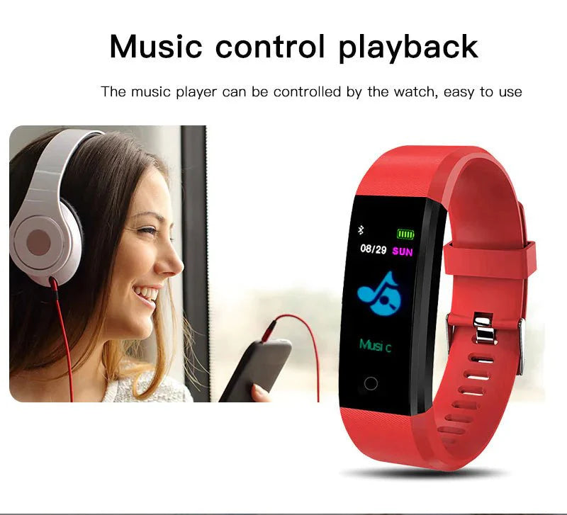 IP67 Waterproof Smart Watch – Fitness & Health Tracker